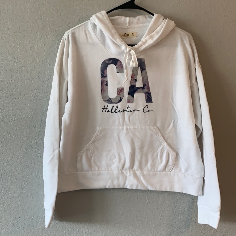 Hollister crop hoodie
